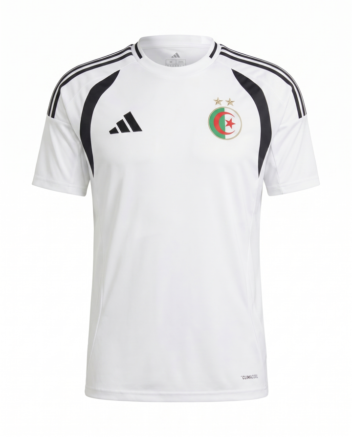 Maillot Algérie 26/27 Entrainement Blanc Deux Etoiles