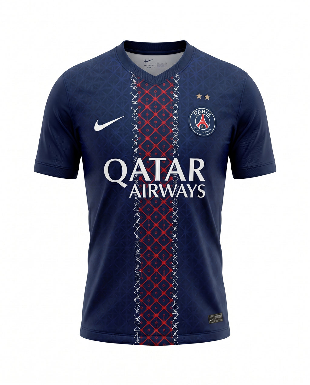 PSG 2 Etoile 2026-2027 front corrige etoiles
