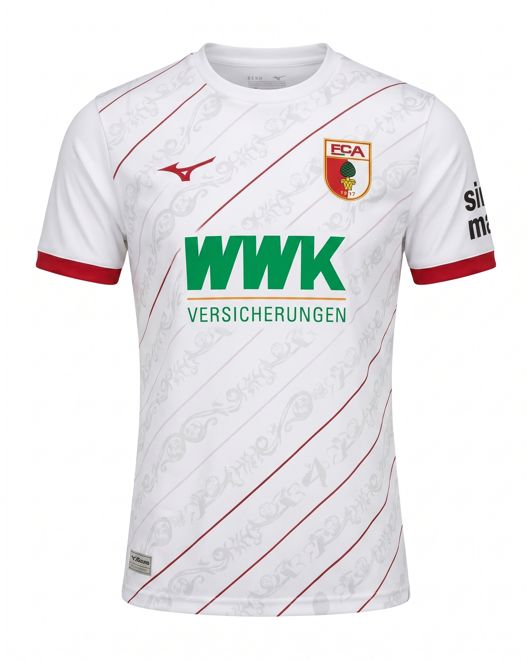 Maillot Augsburg 24/25 Domicile
