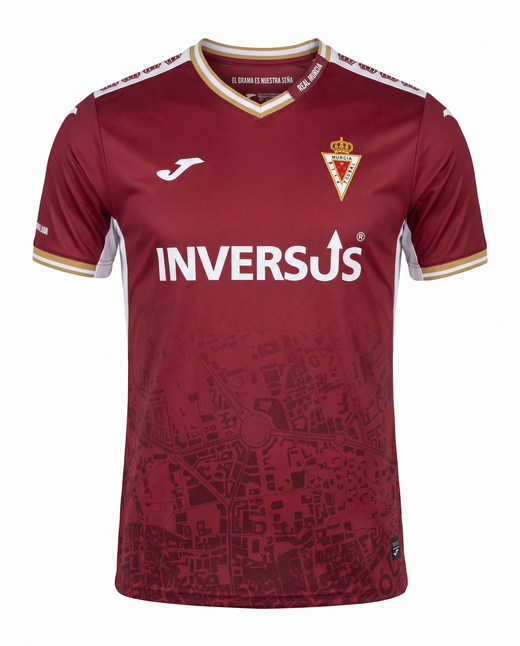 Maillot Real Murcia 25/26 Domicile