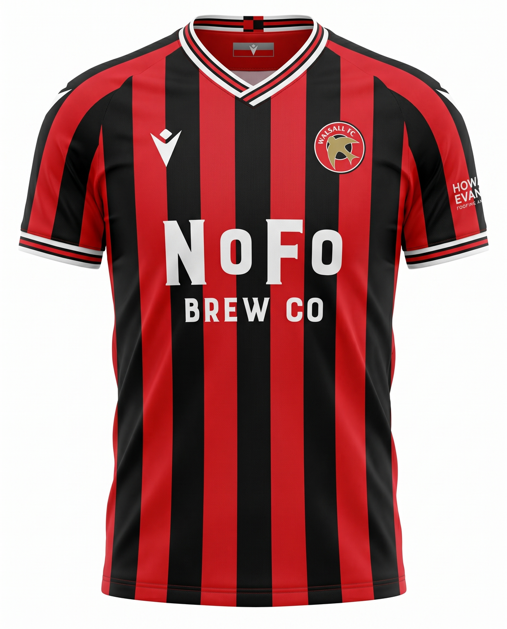 Maillot Walsall Football Club 25/26 Domicile