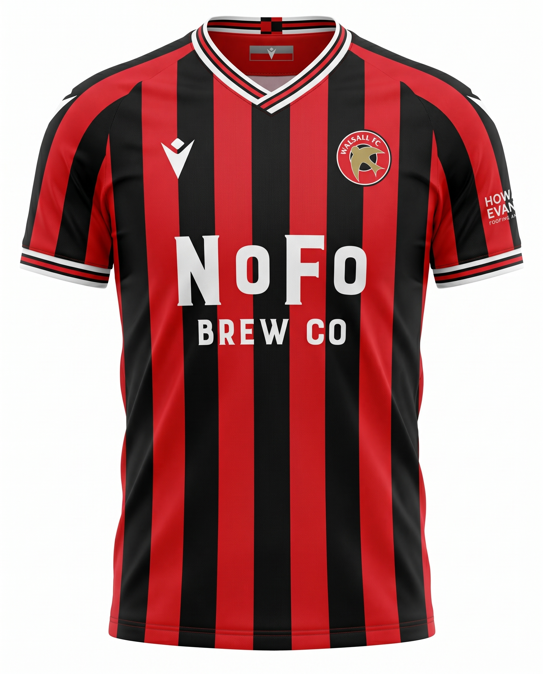 Maillot Walsall Football Club 25/26 Domicile