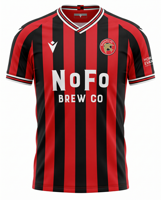 Maillot Walsall Football Club 25/26 Domicile
