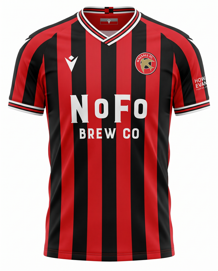 Maillot Walsall Football Club 25/26 Domicile
