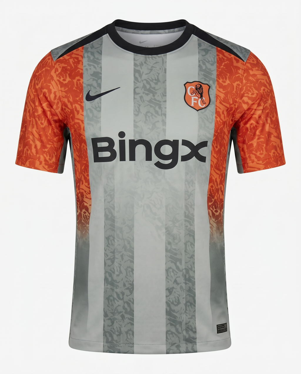 Maillot Chelsea 26/27 Entrainement Gris Orange