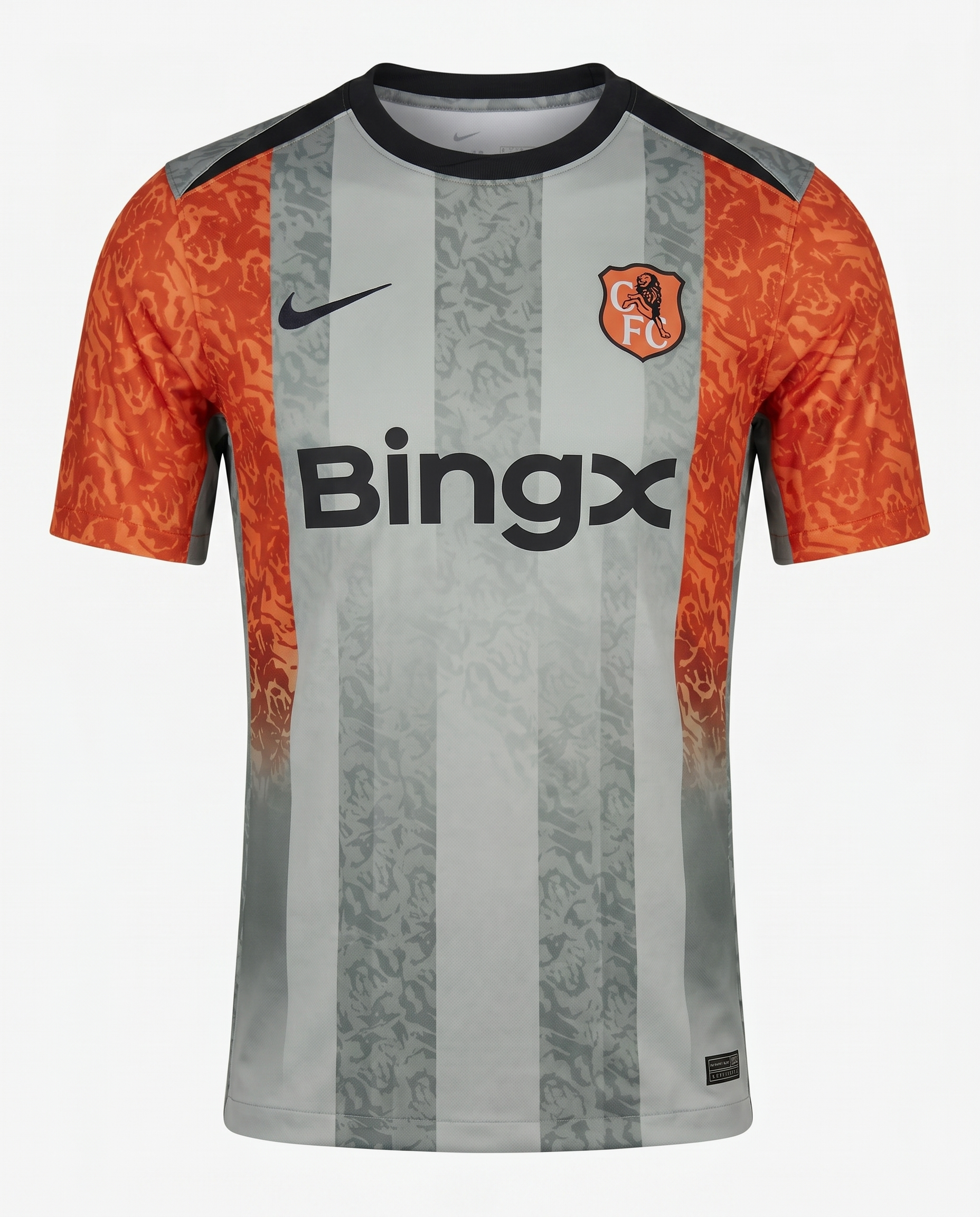 Maillot Chelsea 26/27 Entrainement Gris Orange