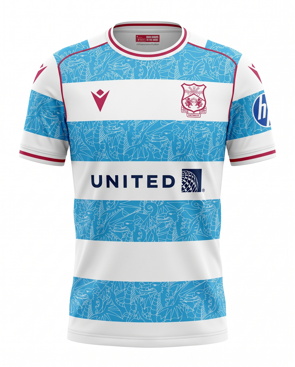 Maillot Wrexham 25/26 Troisieme