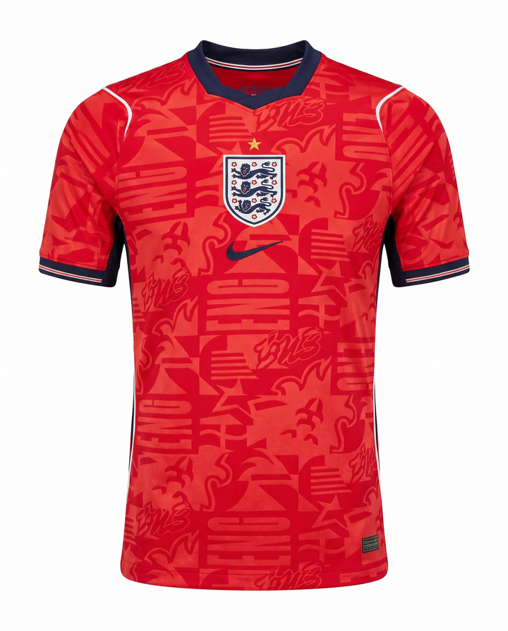 Angleterre Coupe du Monde 2026-2027 Extérieur Rouge
