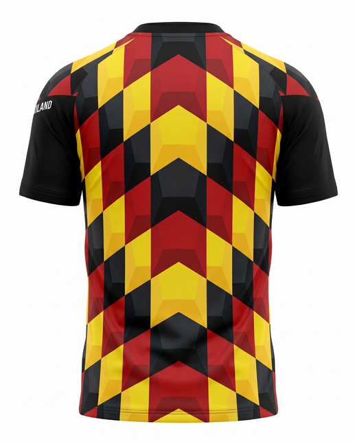 Maillot Allemagne 26/27 Entrainement Noir Rouge Jaune