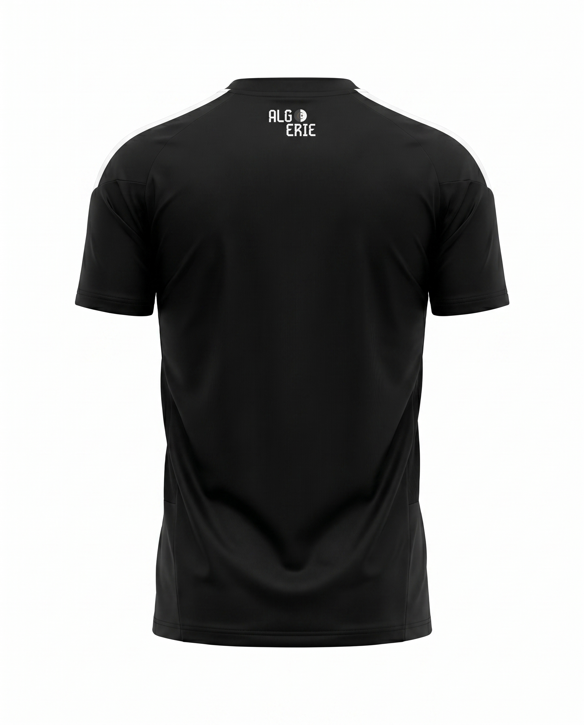 Maillot Algerie 26/27 Entrainement Noir Deux Etoiles