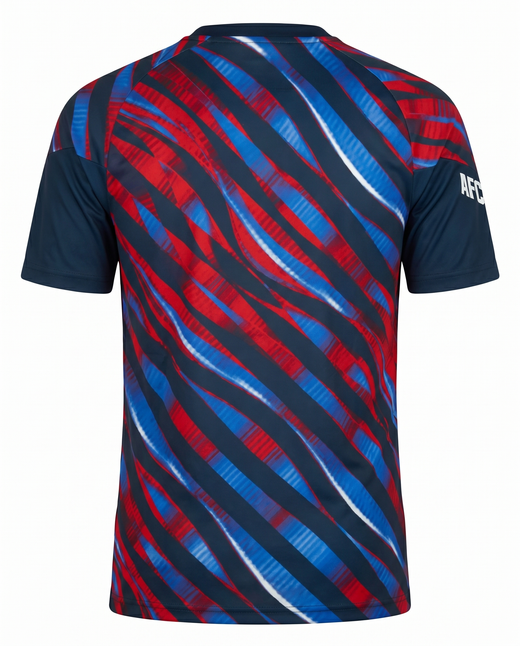 Maillot Arsenal 26/27 Entrainement Rouge Bleu