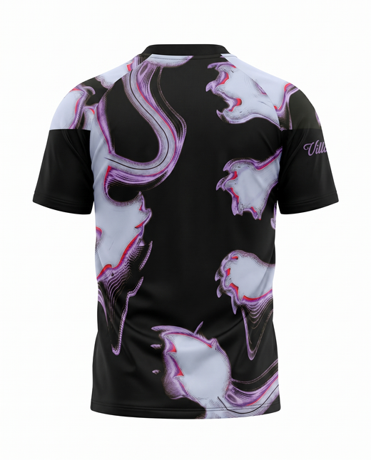 Maillot Aston Villa 26/27 Entrainement Noir Rose