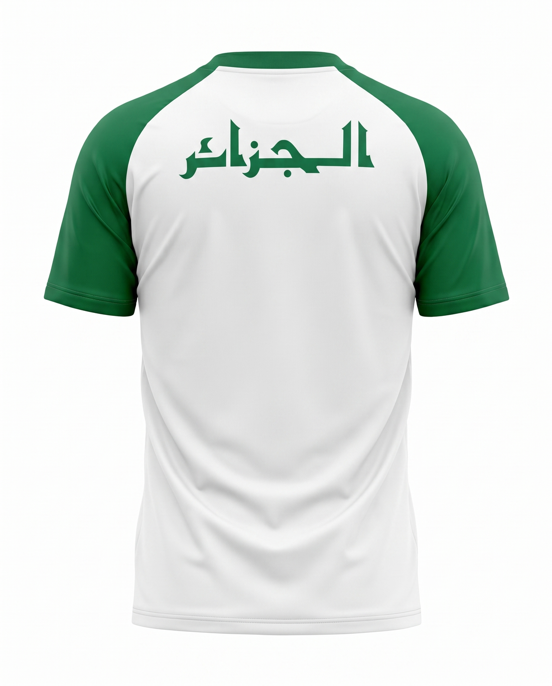 Maillot Algerie 26/27 Entrainement Blanc Vert