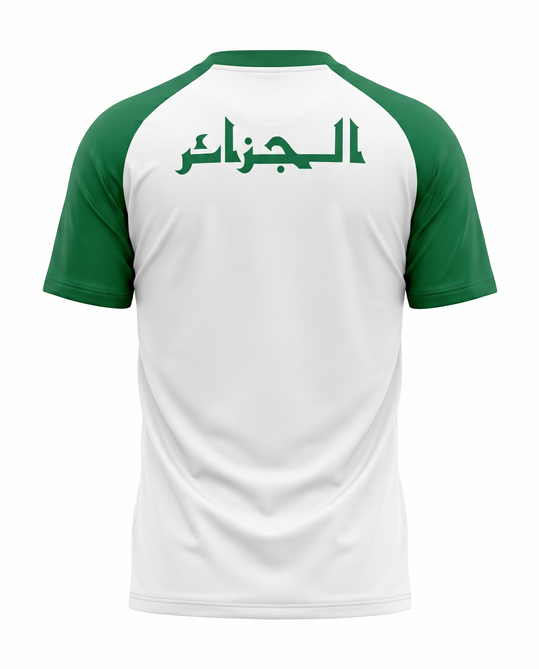 Maillot Algerie 26/27 Entrainement Blanc Vert