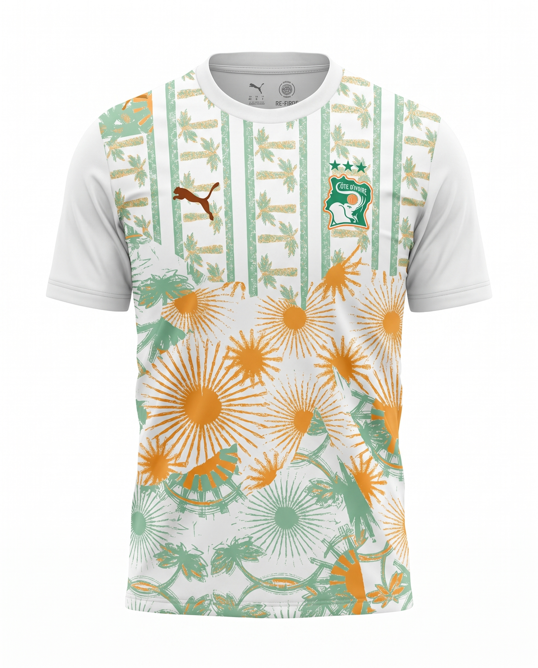 Maillot Cote d Ivoire 26/27 Exterieur front