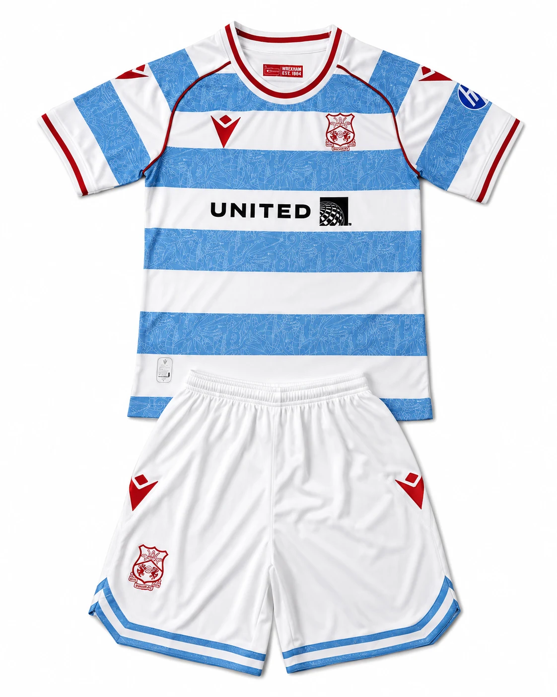 Wrexham 2026/2027 Kinder-Ausweichset